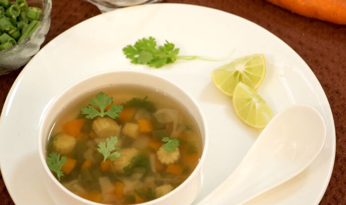 Healthy Lemon And Coriander Soup Recipe For Monsoon India Com