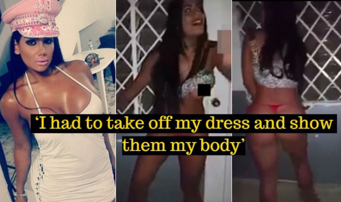 Model Forced To Strip Naked and Filmed