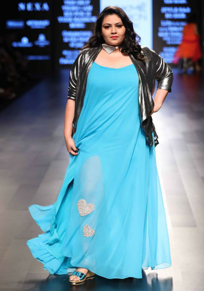 Dhai Kilo Prem Actress Anjali Anand Walks the Ramp for Wendell Rodricks' Plus Size Show at Lakme Fashion Week 2017!