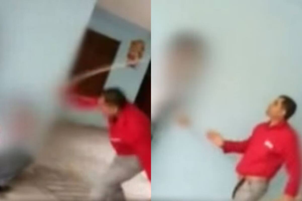 Allahabad School Principal Mercilessly Hit Students With Cane, Video Goes  Viral | India.com