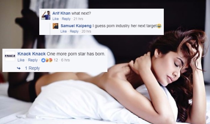 Esha Gupta Called Porn Star and Aspiring Sunny Leone For Posting Nude Pictures by Slut-shaming Online Trolls India pic