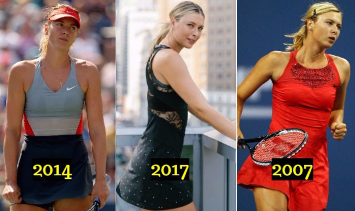 maria sharapova tennis dress
