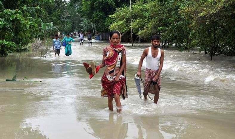 Assam Flood: Close to Four Lakh Affected; Highways, Houses Damaged