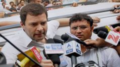 Rahul Gandhi Evades Questions by Media on Karnataka Tax Raids