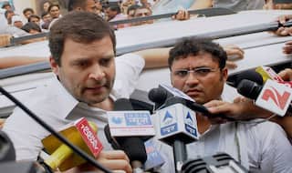Rahul Gandhi Evades Questions by Media on Karnataka Tax Raids