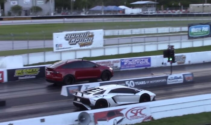 Tesla Model X Beats Lamborghini In Drag Race To Set New