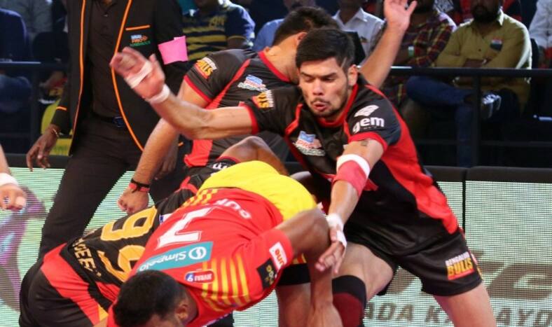 Bengaluru Bulls in action. (Twitter)