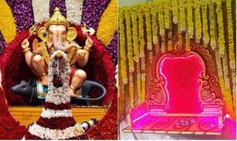 Ganesh Chaturthi Decoration Ideas: Innovative & Eco-friendly Designs for  Decorating Homes This Ganpati Festival 