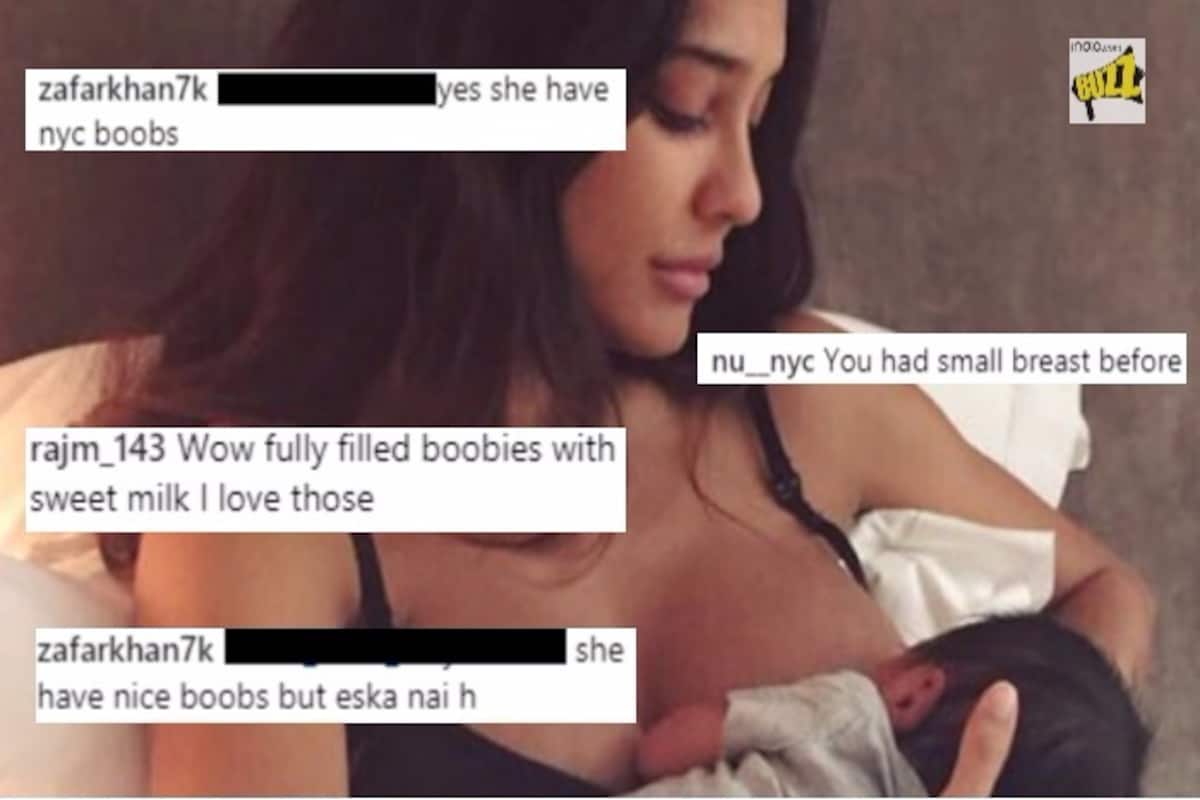 Lisa Haydon Fuck - Lisa Haydon Celebrates Breastfeeding Week With Bold Picture Feeding Her  Son, Gets Harassed With Disgusting Sexual Comments on Boobs | India.com