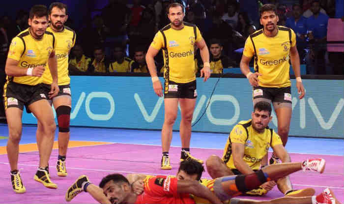 प्रो कबड्डी लीग: गुजरात फॉर्च्यूनजायंट्स ने तेलुगू टाइटंस को 29-19 से धोया