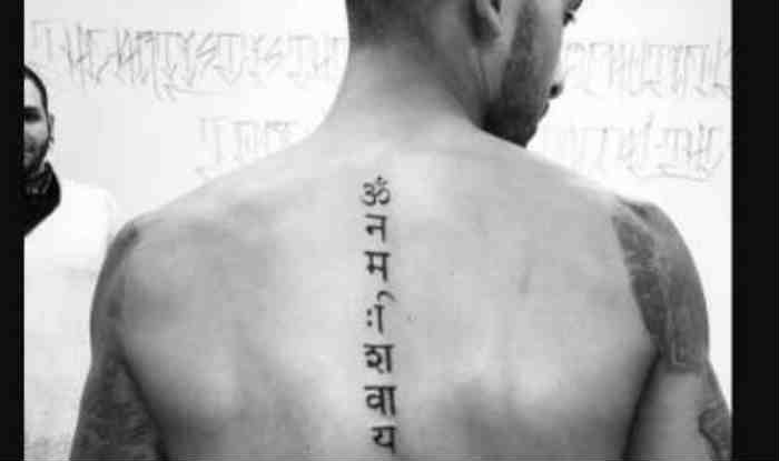 Om namah shivaya with Trishul  Xpose Tattoos Jaipur  Facebook