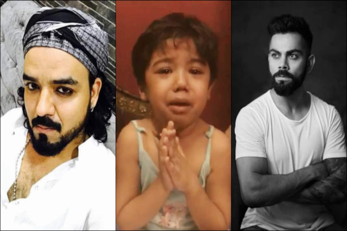 Unbelievable Video Posted By Virat Kohli Of A 3 Year Old Weeping Is Singer Toshi Sabri S Niece India Com