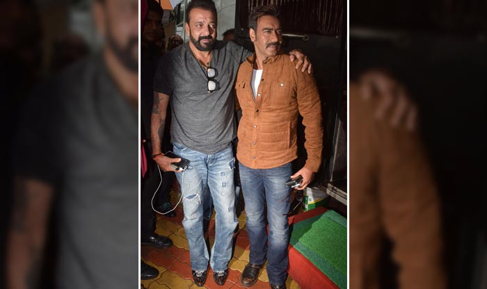 Ajay Devgn and Sanjay Dutt on the sets of Khatron Ke Khiladi 8