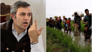 Rohingya case: Omar Abdullah’s question at the Center’s affidavit, when did the input of danger come? | रोहिंग्या मामलाः केंद्र के हलफनामे पर उमर अब्दुल्ला का सवाल, कब मिला खतरे का इनपुट? Rohingya case: Omar Abdullah’s question at the Center’s affidavit, when did the input of danger come? | रोहिंग्या मामलाः केंद्र के हलफनामे पर उमर अब्दुल्ला का सवाल, कब मिला खतरे का इनपुट?