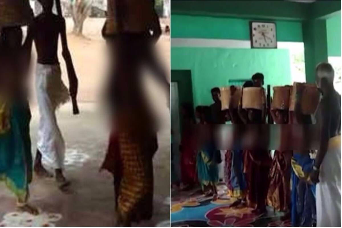 Haryana School Girls Hot Sex Video - Bare-chested Minor Girls 'Worshipped' Like Goddesses by Male Priest in  Bizarre Madurai Temple Ritual | India.com