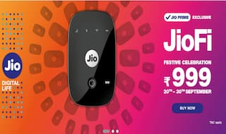 Reliance Jio Slashes JioFi Dongle Price to Rs 999 During Festive Season; How to Book and More