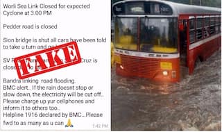 Mumbai Rains Fuel Rumours of Cyclone & Wrong Traffic Updates: Beware of Fake WhatsApp Messages During Crisis