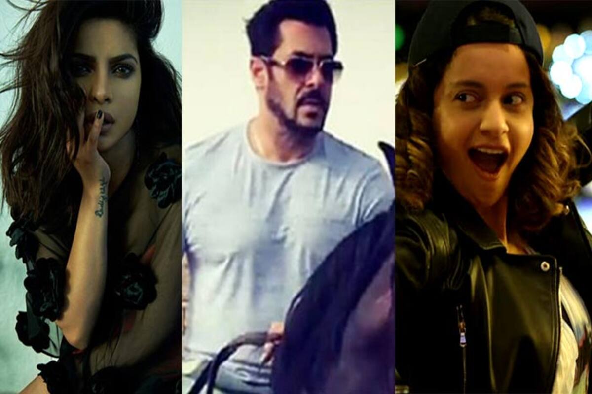 Priyanka Chopra Ki Xxx Sexy Video - Priyanka Chopra Stirs Up A Controversy; Salman Khan Wraps Tiger Zinda Hai;  Kangana Ranaut Has The Last Laugh: Bollywood Week In Review | India.com