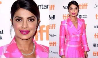 1st Time Priyanka Chopra Hindi Xvideo - Priyanka Chopra Wore this Pink Outfit At The World Premiere of Pahuna at  Toronto International Film Festival 2017 | India.com