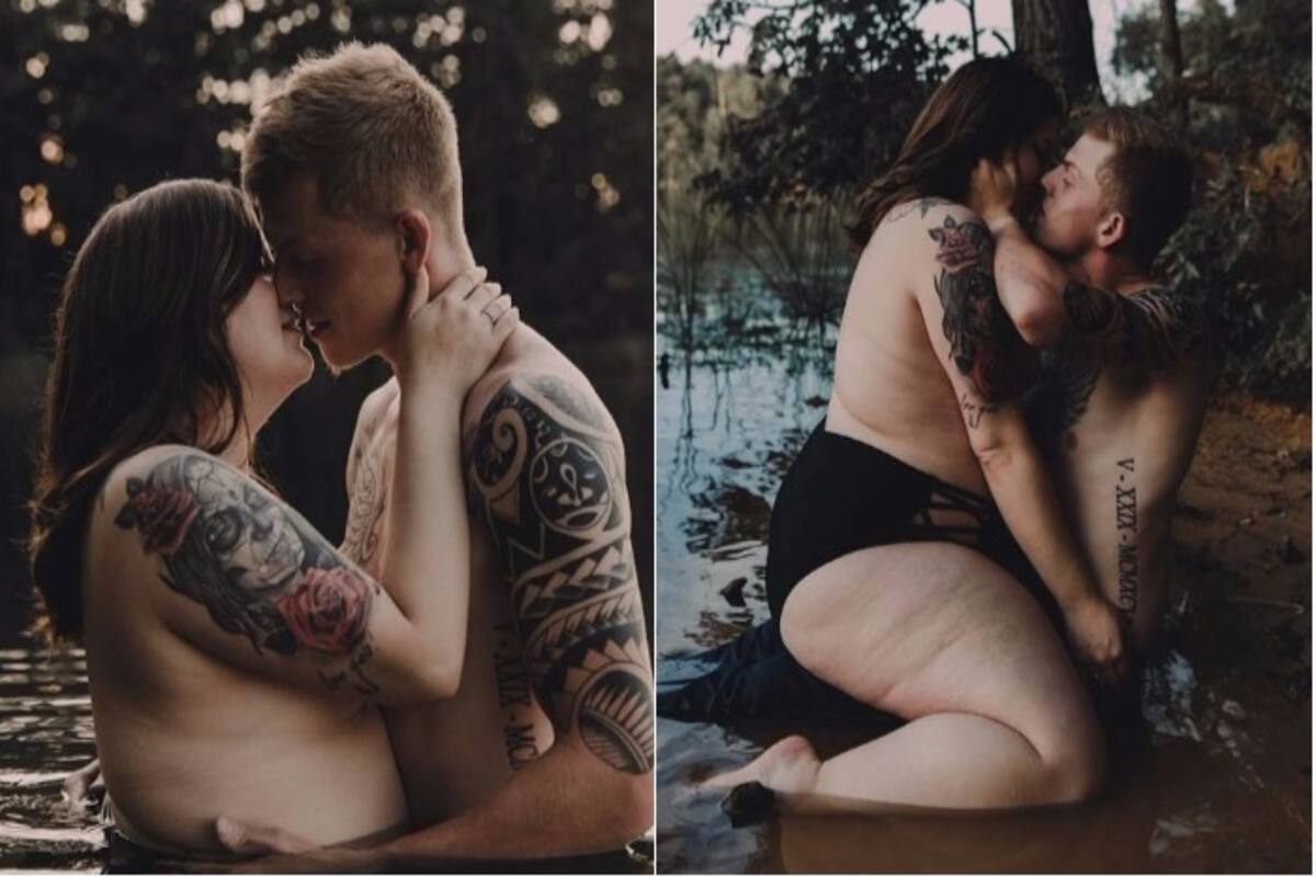 Bbw Boudoir Nudes - Plus-size Woman's Semi-Nude Photoshoot With FiancÃ© Goes Viral,  'Family-Oriented' Company Fires Her Over Too Intimate Pics | India.com