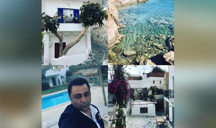 Tiger Zinda Hai sets in Greece as shared by fashion designer Ashley Rebello