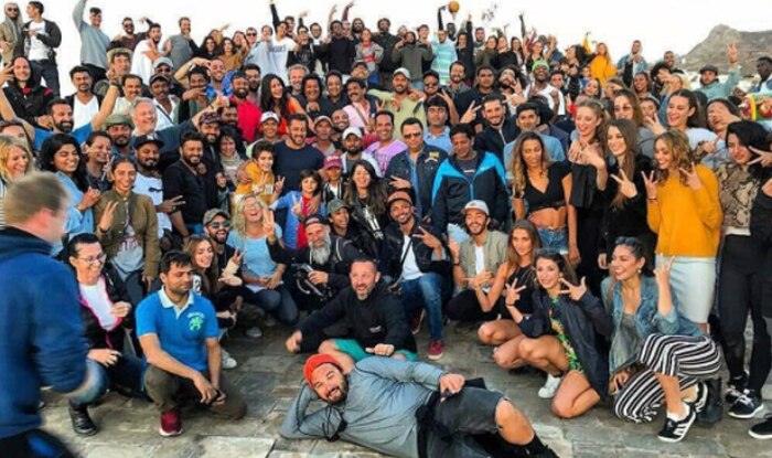 Tiger Zinda Hai team in Greece