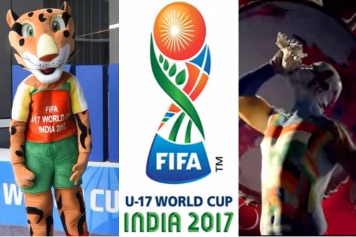 Fifa Under 17 World Cup India 2017 Mascot Theme Song See Pictures And Video Of Official Creatives Of Football World Cup India Com