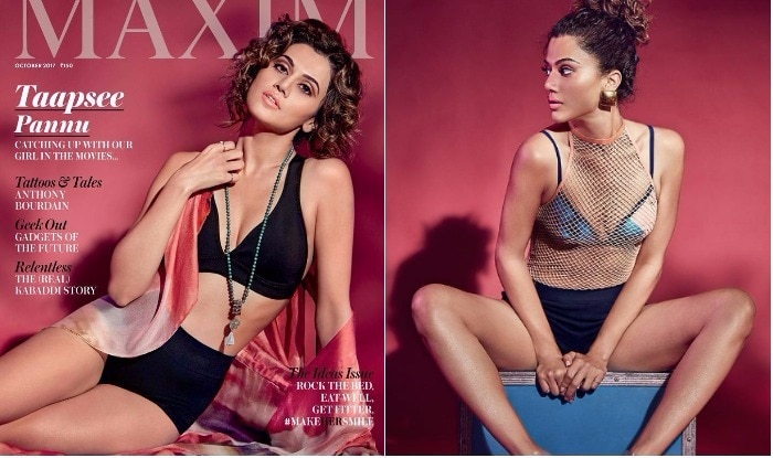 Taapsee Pannu Looks Sizzling Hot in Sexy High-waisted Lingerie for