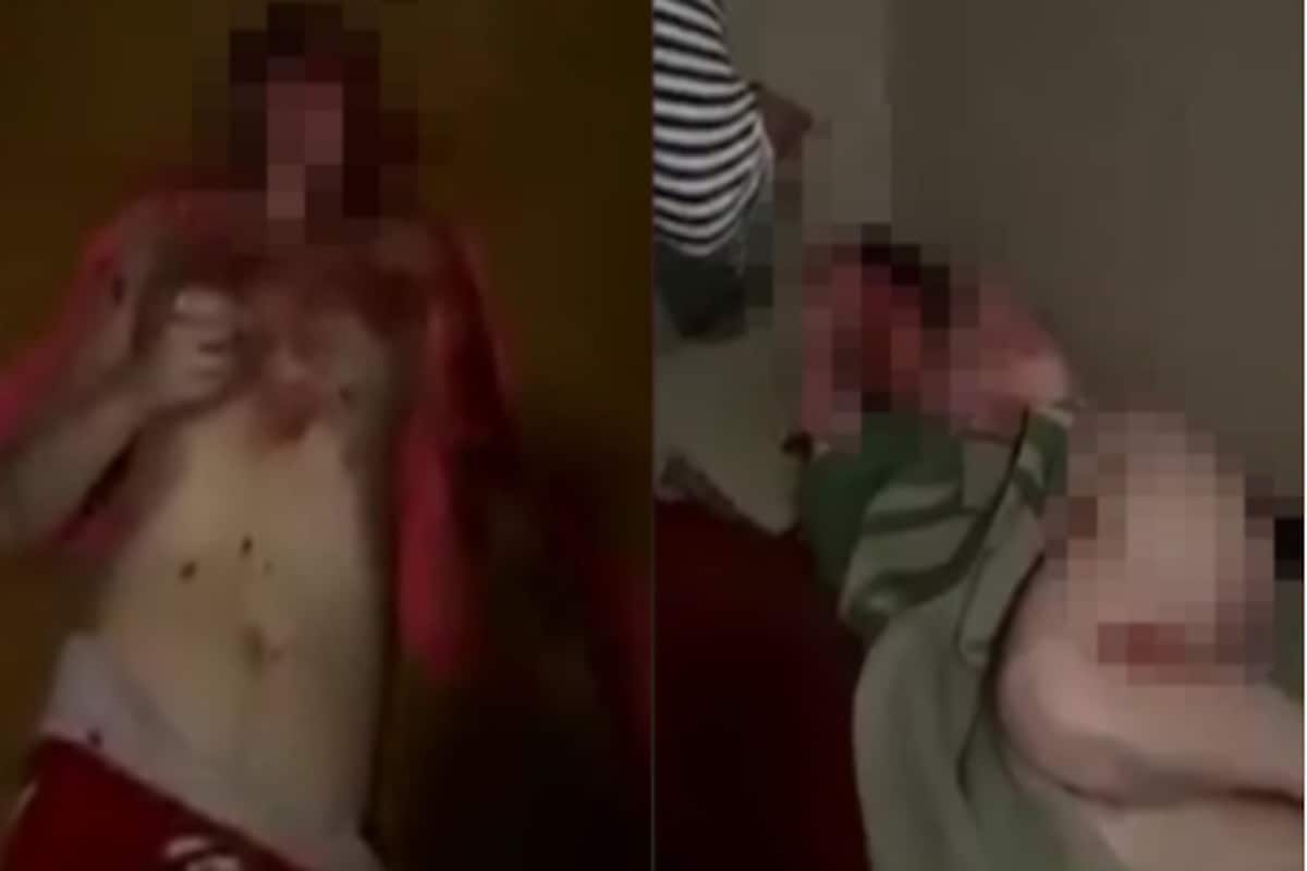 Wife beats both man cheating and catches them Video shows
