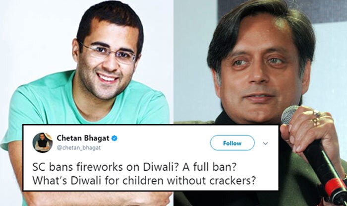 Chetan Bhagat Says Firecrackers Are Part of Diwali Festival After SC ...