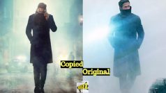Saaho First Look Copied From Blade Runner 2049? Prabhas’ Attire in Poster Identical to Ryan Gosling’s Intimidating Look