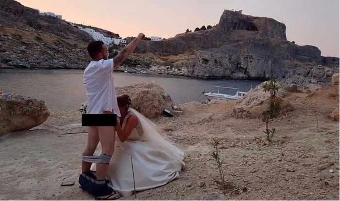 British Couple Perform Sex Act At Greek Church Viral Picture Forces Monastery Chief To Ban All