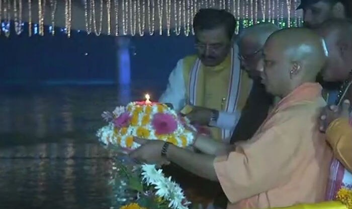 Uttar Pradesh Chief Minister Yogi Adityanath Celebrates Diwali In ...