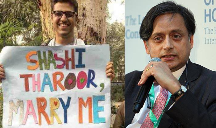 Shashi Tharoor Gave An Epic Reply On Twitter To The Guy Who Asked Him To Marry At Delhis Pride 6644