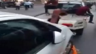 Mumbai Traffic Police Tows Away Car With Woman Breastfeeding Her Son Mumbai Traffic Police Tows Away Car With Woman Breastfeeding Her Son