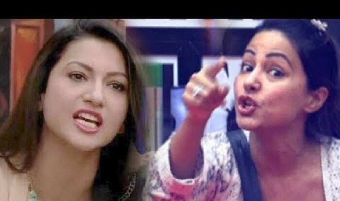 Bigg Boss 11 Gauahar Khan Gives It Back To Hina Khan For Comments On