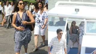 Gauri Khan Leaves For Alibaug To Celebrate Shah Rukh Khan’s 52nd Birthday (View Pics) Gauri Khan Leaves For Alibaug To Celebrate Shah Rukh Khan’s 52nd Birthday (View Pics)