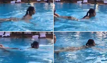 Katrina Kaif Misses Alia Bhatt As She Makes A Splash During A Fun Pool