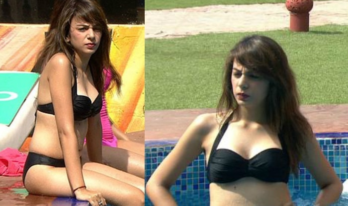 Nitibha Kaul in Bikini Bigg Boss Contestant