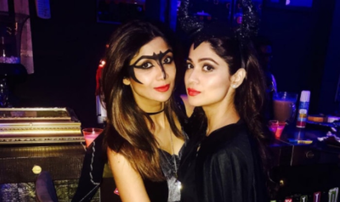 INSIDE PICS: Shilpa Shetty Kundra And Shamita Shetty Flaunt Their Sexy Yet Spooky Halloween Costume