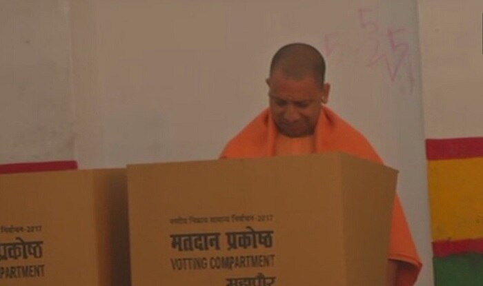 UP Local Elections 2017 First Phase: CM Yogi Adityanath Prays at ...