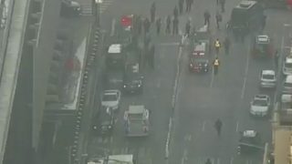 Explosion Reported Near Times Square in New York, Suspect Held Explosion Reported Near Times Square in New York, Suspect Held