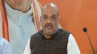 Congress Must Clarify Its Stand on Ram Mandir Issue, Says BJP President Amit Shah Congress Must Clarify Its Stand on Ram Mandir Issue, Says BJP President Amit Shah
