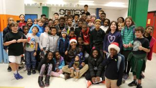 Barack Obama Dresses as Santa And Surprises Children at DC Boys & Girls Club During Christmas Celebrations Barack Obama Dresses as Santa And Surprises Children at DC Boys & Girls Club During Christmas Celebrations