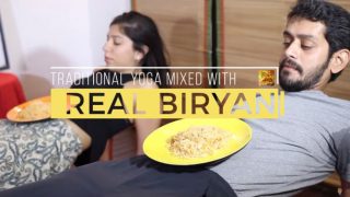 This Biryani Yoga Spoof Video is The Perfect Hilarious Reply to Beer Yoga This Biryani Yoga Spoof Video is The Perfect Hilarious Reply to Beer Yoga