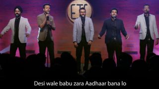 EIC’s Aadhaar Song Hilariously Takes a Dig At GST, Demonesation And Of coure, Privacy EIC’s Aadhaar Song Hilariously Takes a Dig At GST, Demonesation And Of coure, Privacy