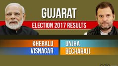 Kheralu, Unjha, Visnagar, Becharaji Election 2017 Results Live News Updates: Counting For Vidhan Sabha Seats in Gujarat Underway