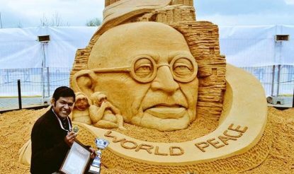 Puri: Renowned Sand Artist Sudarshan Pattnaik Attacked at Konark Festival, Admitted to Hospital