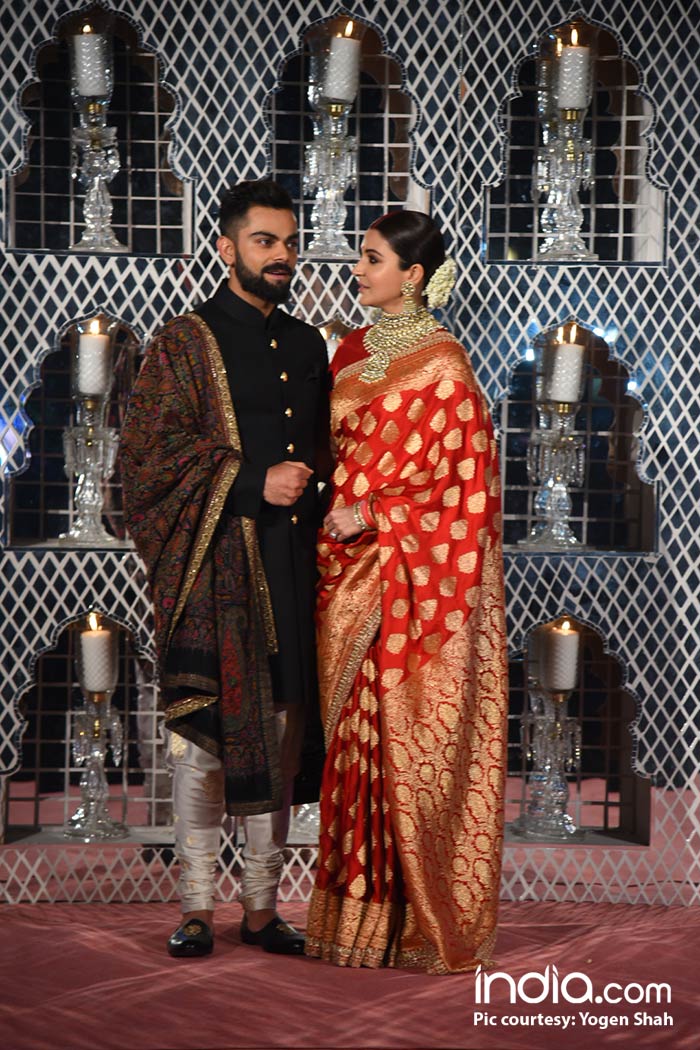 Virat Kohli – Anushka Sharma Delhi Reception: The Couple Look Regal As ...