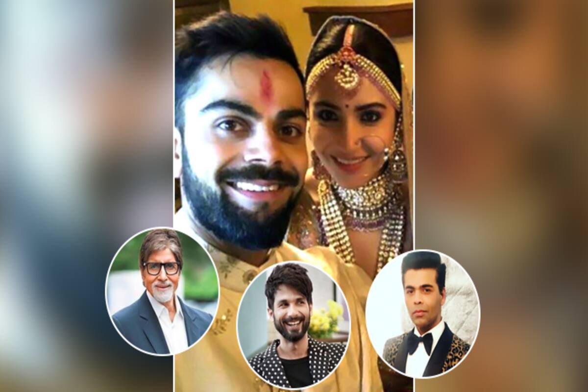 Anushka Sharma Virat Kohli Married Amitabh Bachchan Shahid Kapoor Karan Johar Congratulate The Couple On Twitter India Com Bunty walia was married to suman ranganathan in 2006 but they split in may 2007. anushka sharma virat kohli married